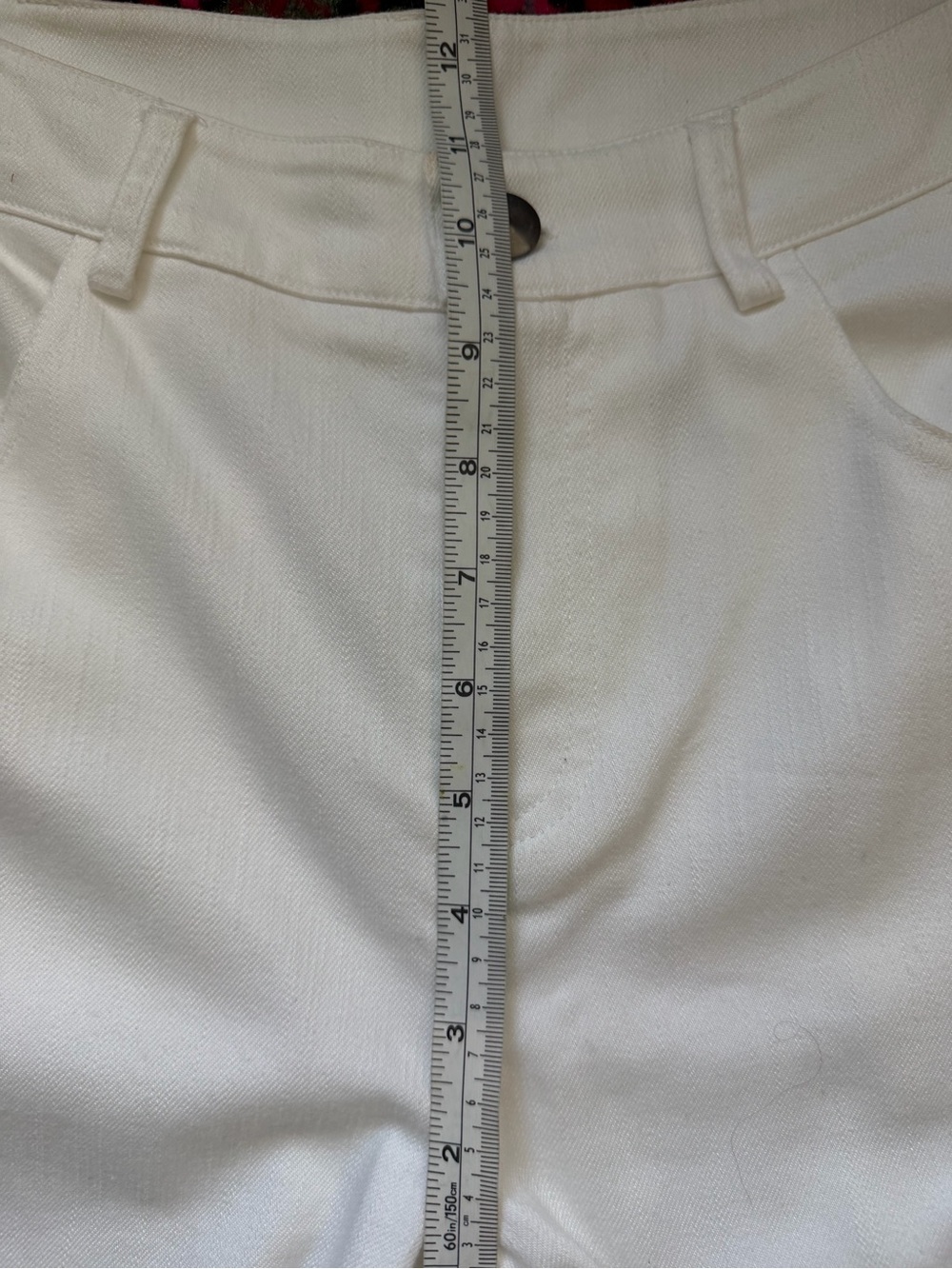 NWOT IRES NYC White Denim Relaxed Jeans – Size Small - Picture 5 of 6